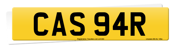 Registration number CAS 94R